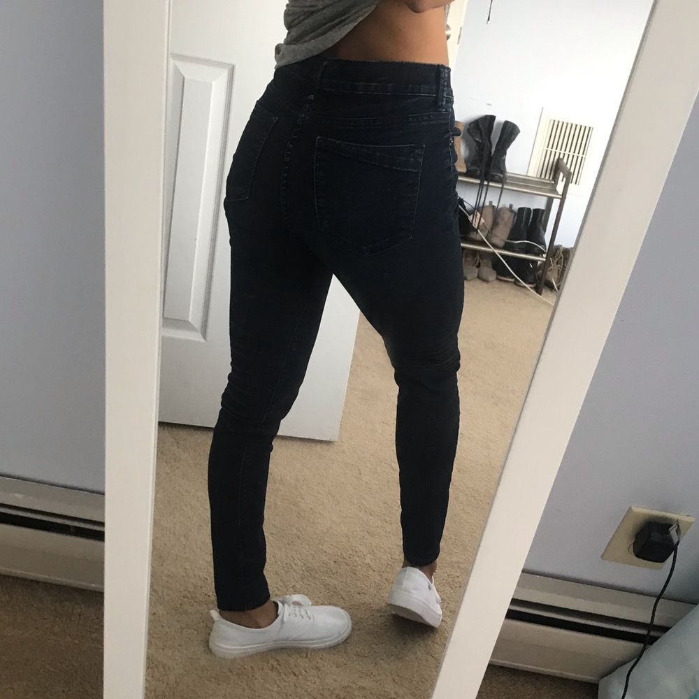 Express mid rise ankle jegging size 0 - Picture 3 of 8